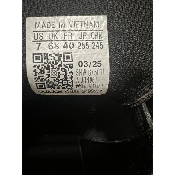 Adidas Adizero Aruku J Mens 7 Black New Swirlfoam JR4061 Running Shoes - Picture 2 of 11